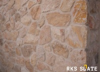 Фасадный камень известняк RKS SLATE Beige Limestone Loose